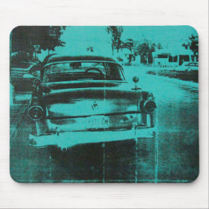 Mousepad Carro verde
