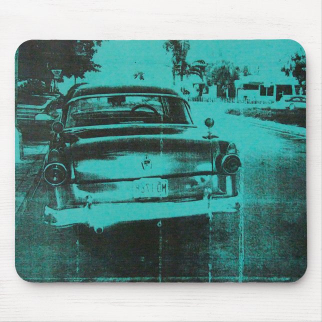 Mousepad Carro verde (Frente)