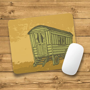 Mousepad carroça de caravana cigana