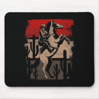 Mousepad Carroçaria Selvagem de Cowboy West Country Horseci