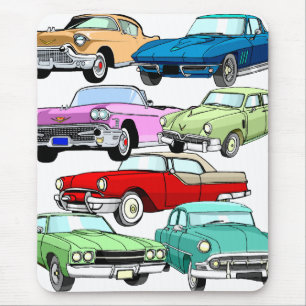 Mousepad Carros clássicos