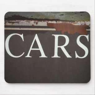 Mousepad Carros - Sinal de Carro vintage de Caminhão