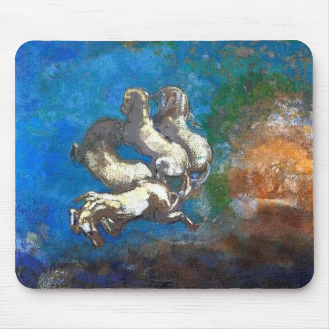 Mousepad Carruagem de Apolo, Redon (Frente)