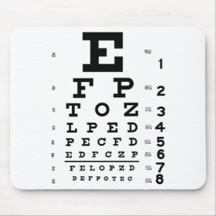Mousepad Carta de olho