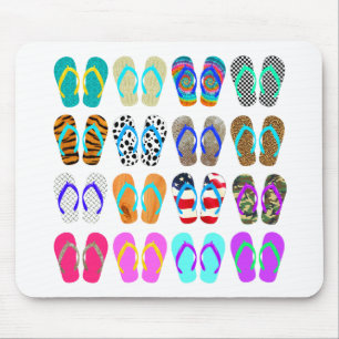 Mousepad Carta do flip-flop