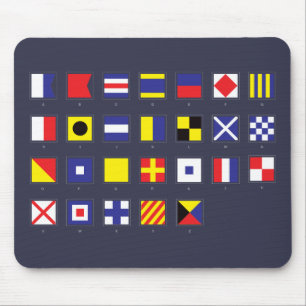 Mousepad Carta náutica da bandeira