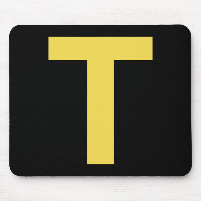 Mousepad Carta T Diversão Grupo de Chipmunk Correspondendo  (Frente)