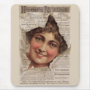 Mousepad Cartão comercial de Hood Powder 1884