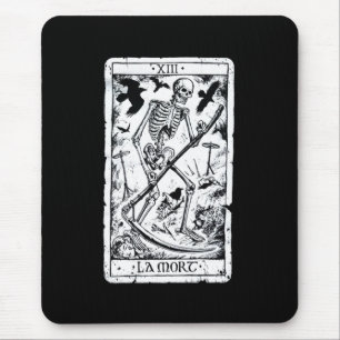 Mousepad Cartão de Mort Tarot do La