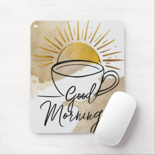 Mousepad Cartão-postal Bom Dia