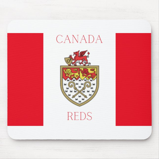 Mousepad Cartão postal Wrexham FC da Canada Reds (Frente)