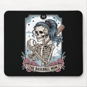 Mousepad Cartão Tarot Mãe Bysebyll Esqueleto Bysebyll Mãe M