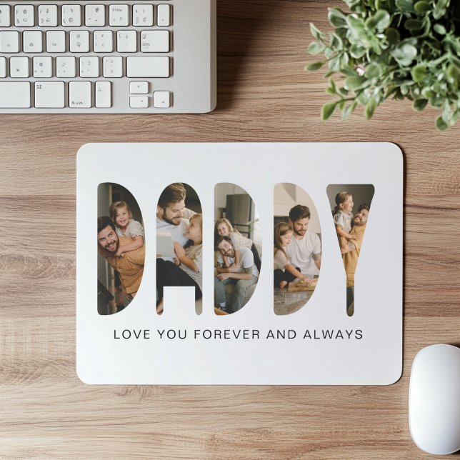 Mousepad Cartas de Foto PAI (Criador carregado)