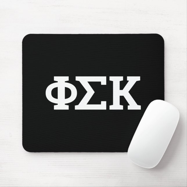Mousepad Cartas Phi Sigma Kappa (Com mouse)