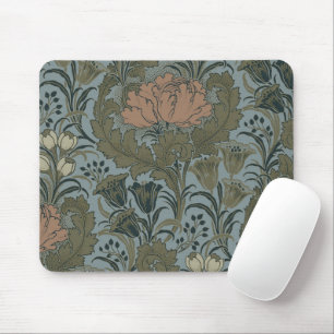 Mousepad Cartaz Floral Flor Morris Garden, Flor Antiquado