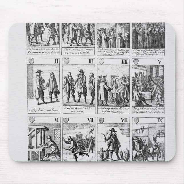 Mousepad Cartões de jogo (Frente)