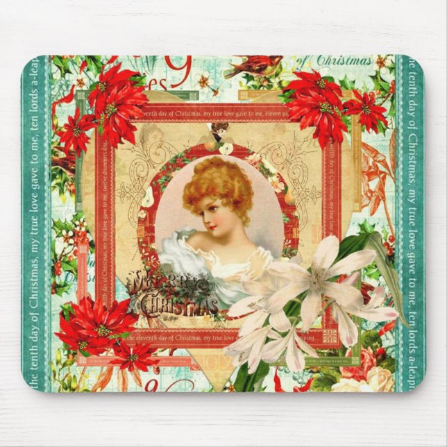 Mousepad Cartões de natal (Frente)
