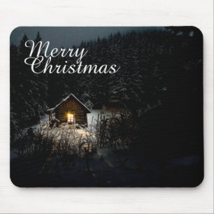Mousepad Cartões de natal com a Casa das Bruxas