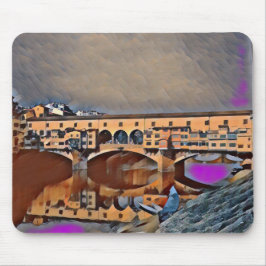 Mousepad Cartões De Ponte Vecchio Poster Acrílico Impressão