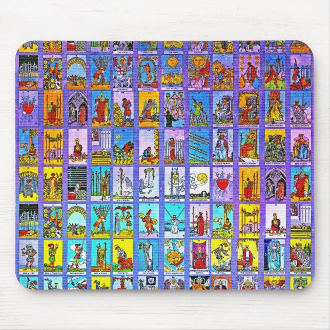 Mousepad Cartões de Tarot (Frente)