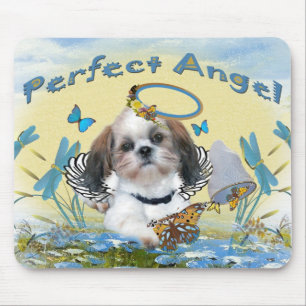 Mousepad Cartões perfeitos do coletor da borboleta do anjo