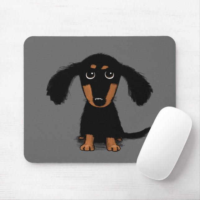 Mousepad Cartografia de Cão Cachorro Cãozinho Cãozinho (Com mouse)
