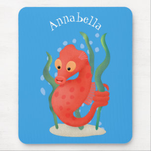 Mousepad Cartografia de cavalo-de-coleira-branca