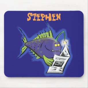 Mousepad Cartografia de peixe-anjo