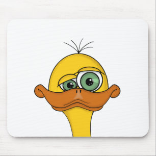 Mousepad Cartografia Engraçado de Pato Ímpar