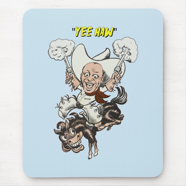 Mousepad Cartografia pistolas fotografadas a cavalo (Frente)