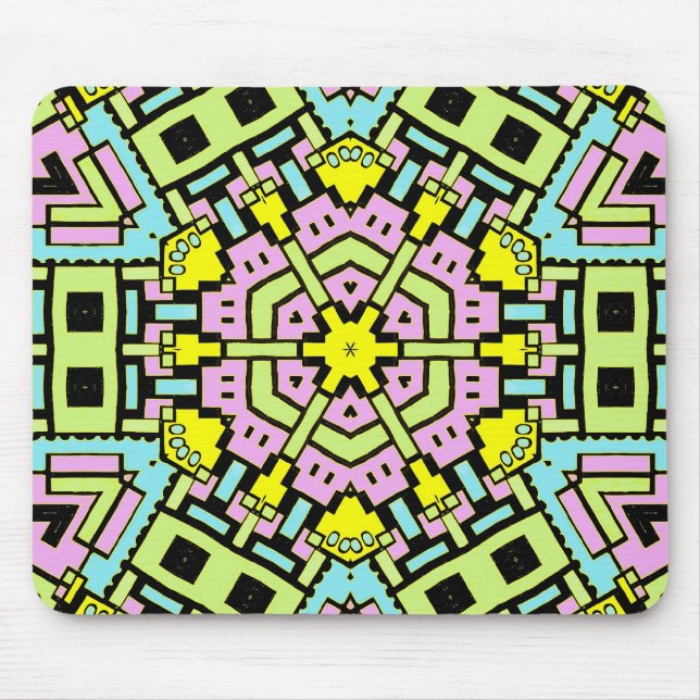 Mousepad Cartoon Caleidoscópio 05 (Frente)