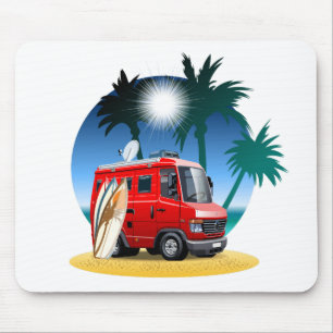Mousepad Cartoon Camper