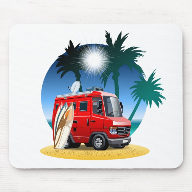 Mousepad Cartoon Camper (Frente)