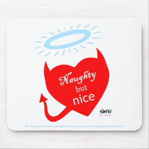 Mousepad Cartoon Coração Engraçado de Dividir Personalid