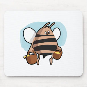 Mousepad Cartoon de abelhas