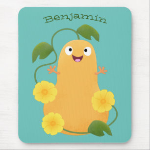 Mousepad Cartoon de abóbora de abóbora-de-bico-branca