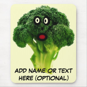 Mousepad Cartoon de brócolis personalizado