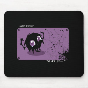 Mousepad Cartoon de demônio de Felpudo bonito