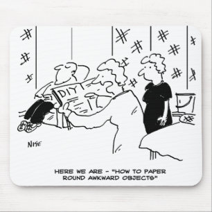 Mousepad Cartoon de Wallpapering e Decoração Doméstica