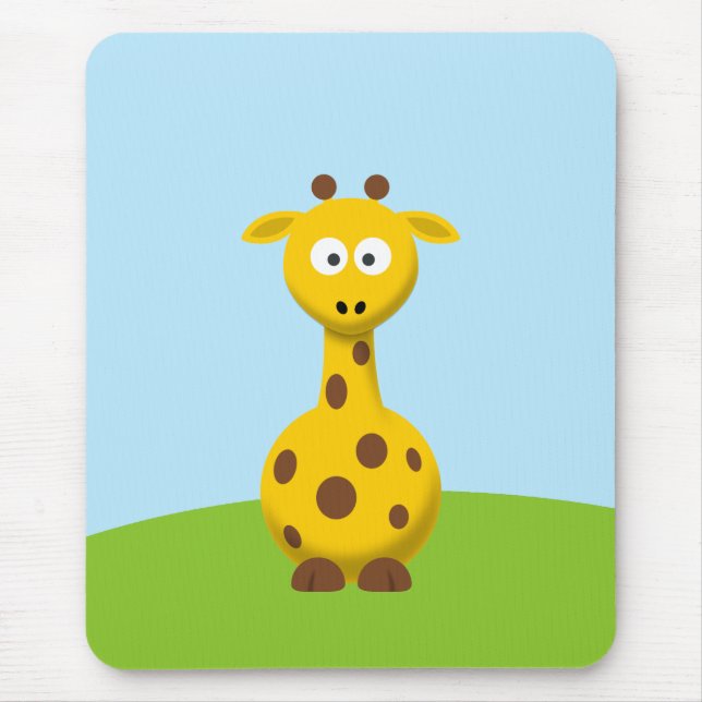 Mousepad Cartoon Giraffe (Frente)