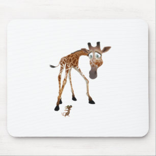 Mousepad Cartoon Giraffe e Mouse