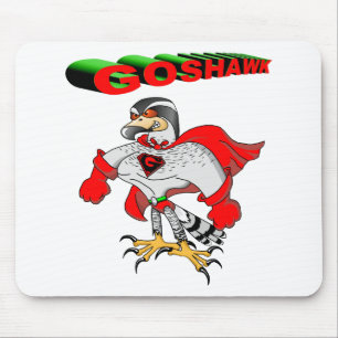 Mousepad Cartoon Goshawk