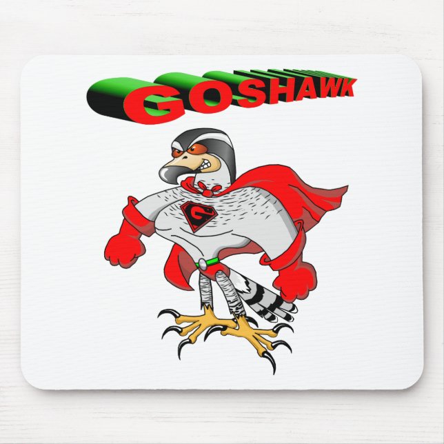 Mousepad Cartoon Goshawk (Frente)