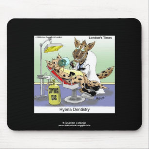 Mousepad Cartoon Hyena Dentitomon Cartoon Engraçado Qualid