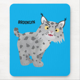 Mousepad Cartoon lince lince de lince