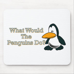 Mousepad Cartoon Penguin
