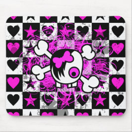 Mousepad Cartoon Rapariga Emo Scene