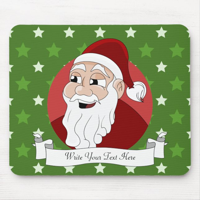 Mousepad Cartoon Santa Claus (Frente)