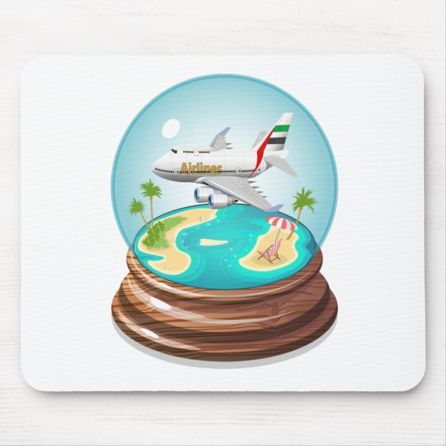 Mousepad Cartoon Summer Cristal Ball (Frente)