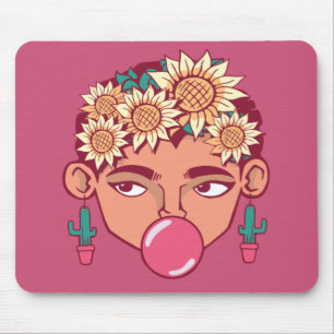 Mousepad Cartum Frida Kahlo
